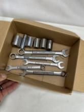 Box Lot/Craftsman Tools/Sockets, Wrenches