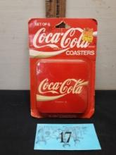 Vintage Coca Cola Coasters, Unopened