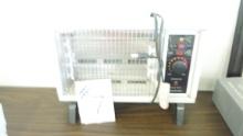 space heater, nice eletric space heater with various settings and saftey features