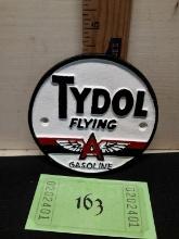 Cast Aluminum Tydol Flying A Sign