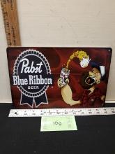 Pabst Blue Ribbon Metal Sign