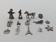 Mixed lot of charms or miniature pendants