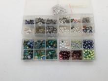 Mixed lot of small size  jewelry making/craft beads