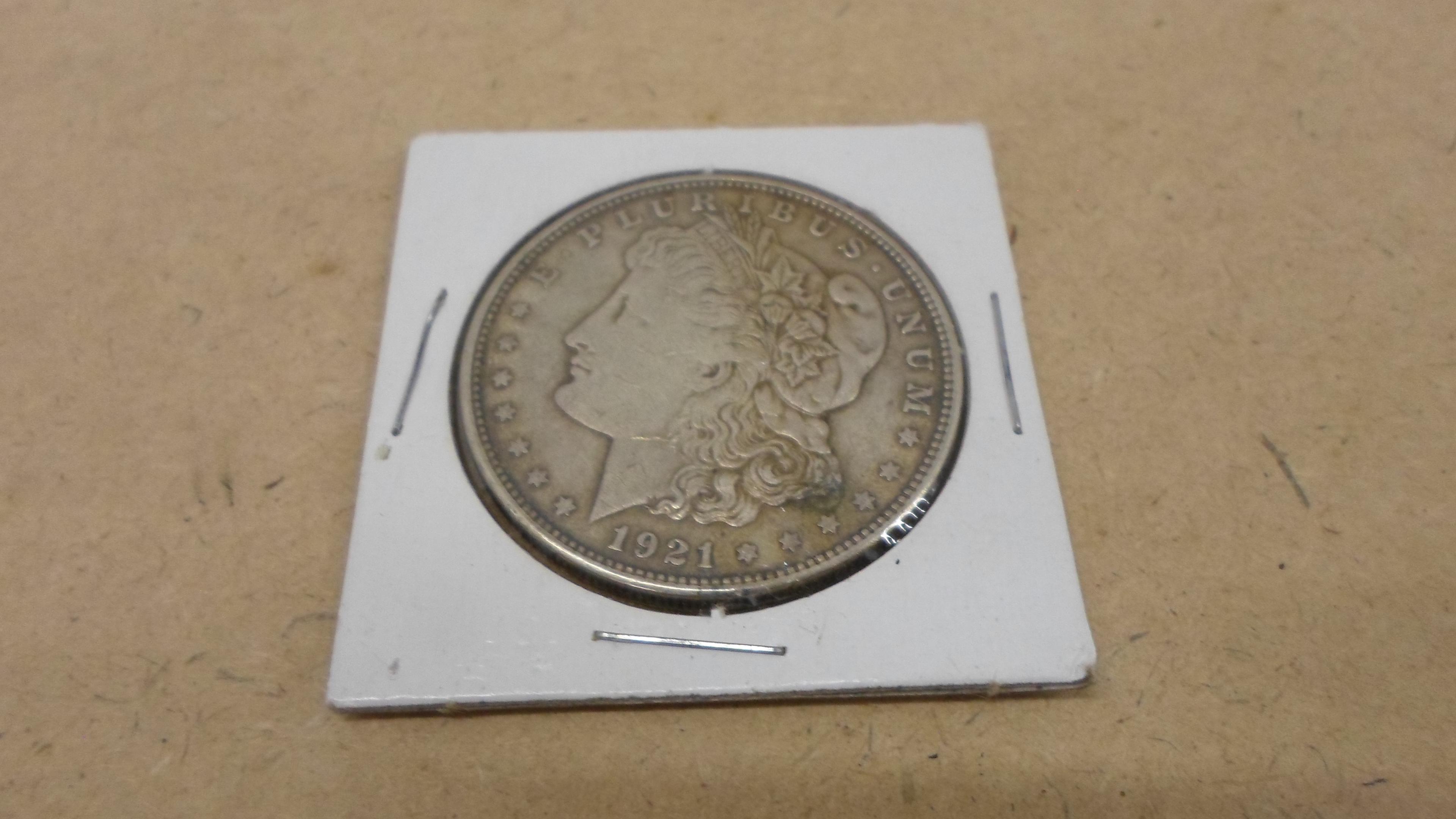 Morgan dollar, 1921 silver dollar