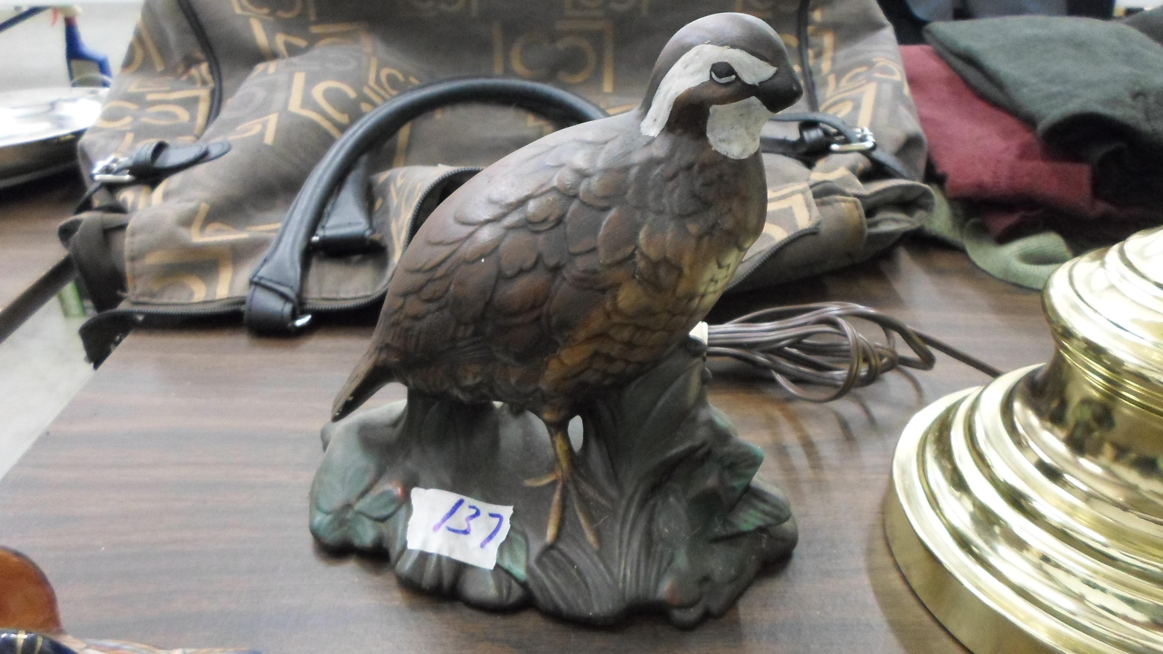 bird lot, american quail and asian duck both in great shape