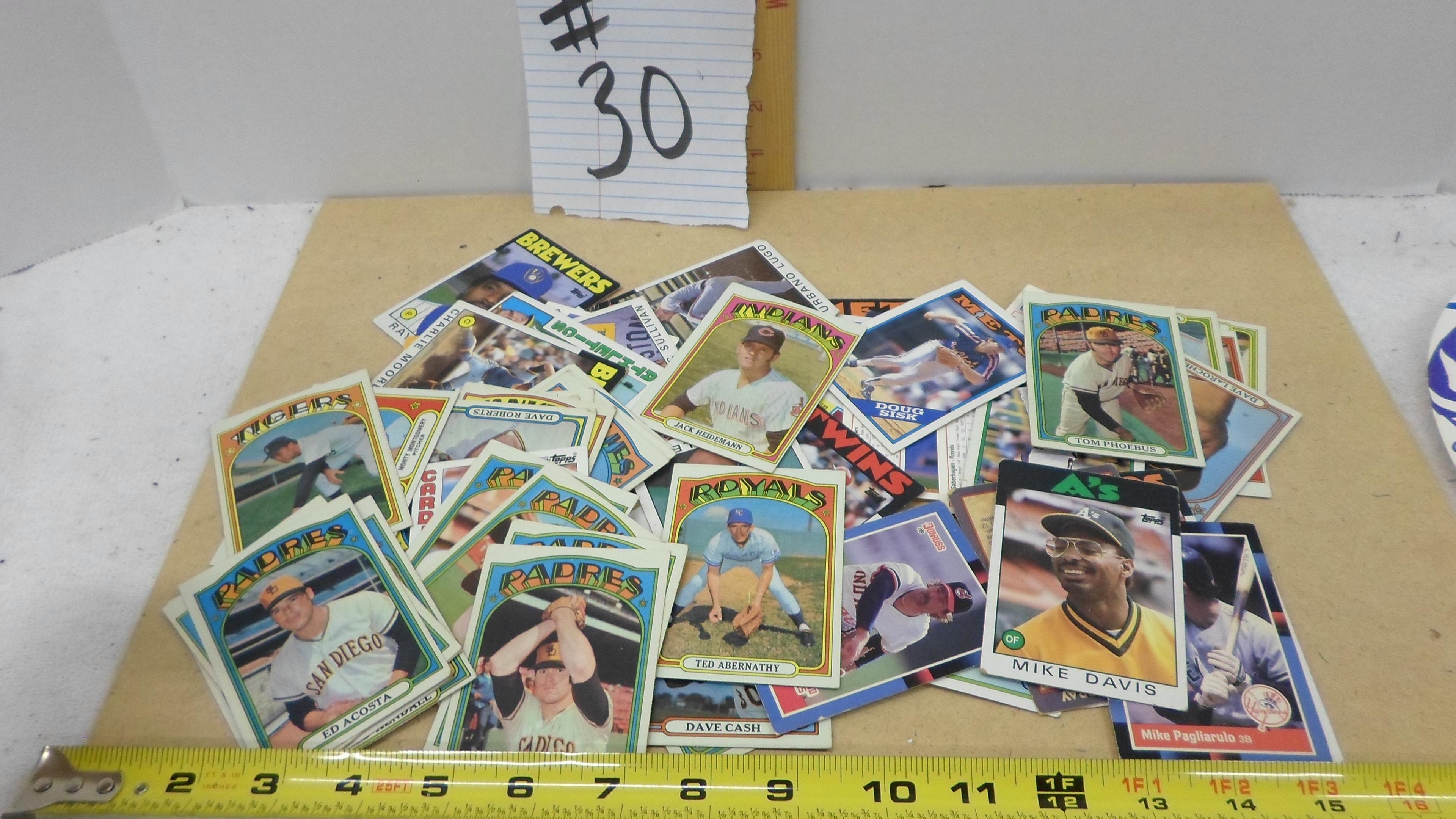 70s and 80s baseball cards, nice mixed lot