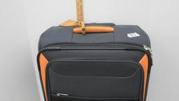 nautica suitcase, nice shape rolling bag