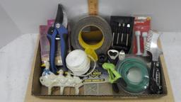 shop lot, key hook, hardware, tools and more