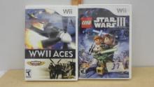 Wii games, starwars lego III and WW2 aces