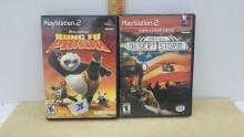 PS2 games, Kung FU Panda and conflict Desert Storm