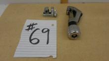 flaring cutting tools, lot of two stainless