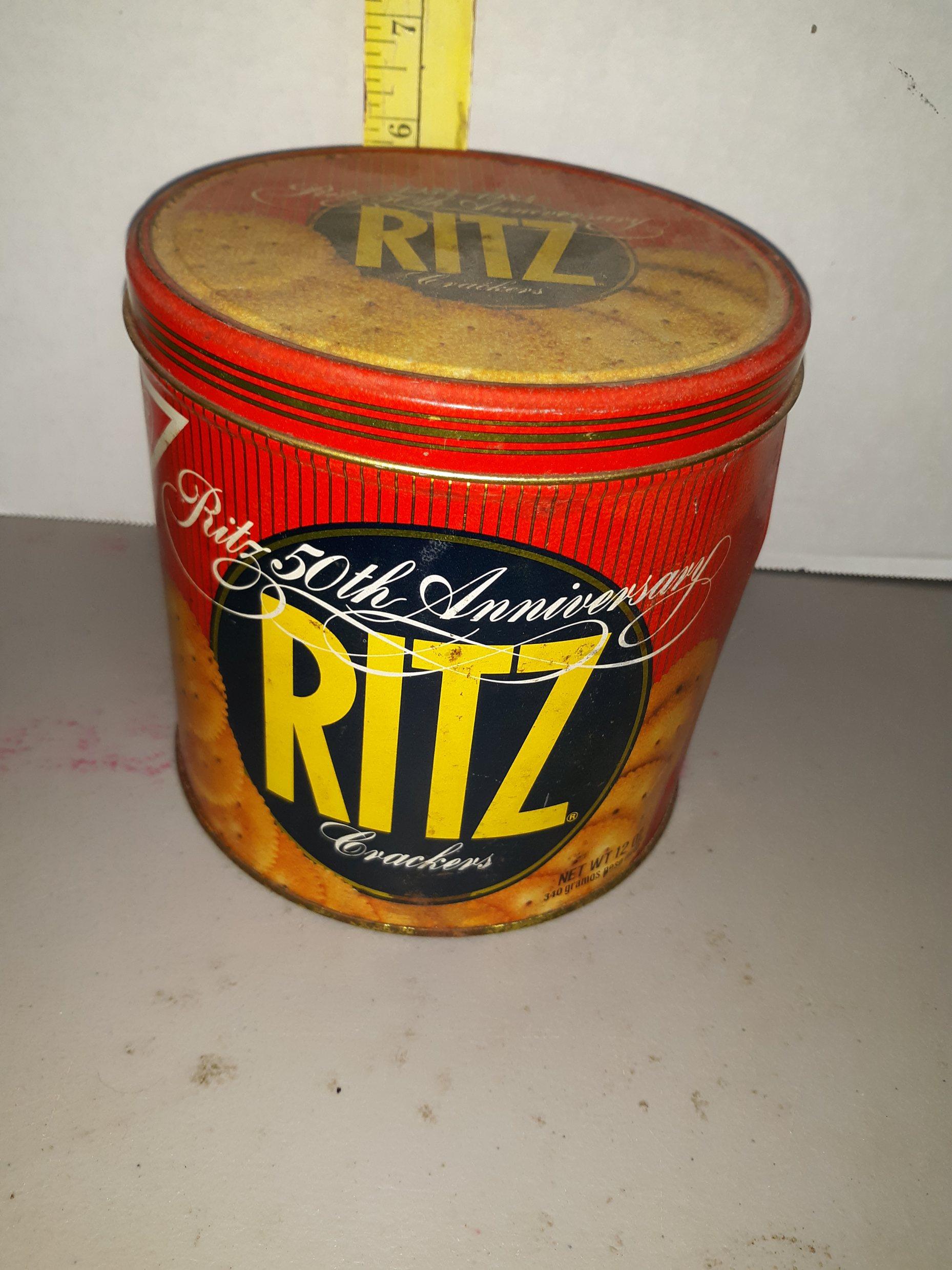 Tin Lot, Nabisco, Ritz, Ritz 50th Anniversary