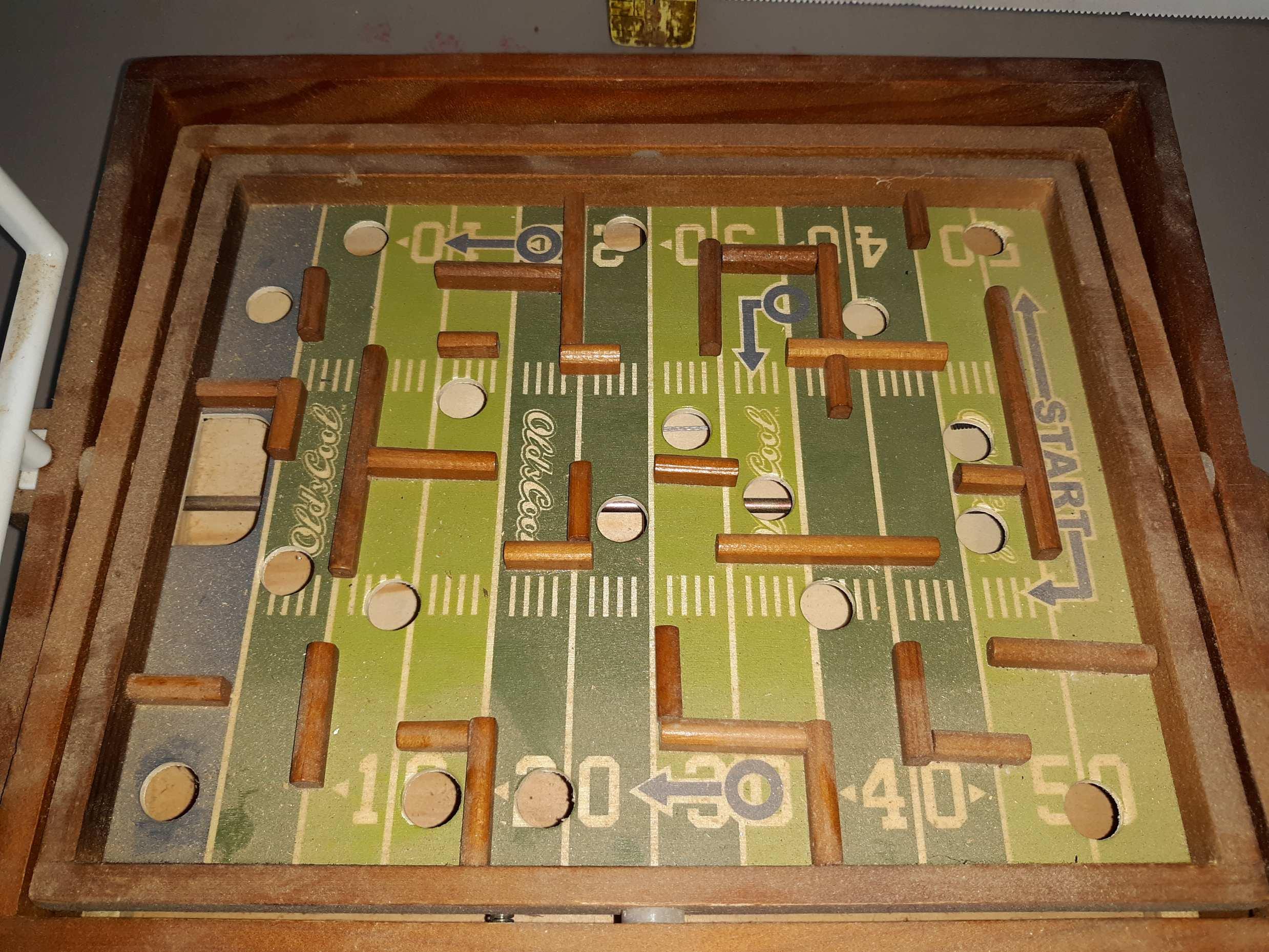 Vintage Old-school Table Top Football Game