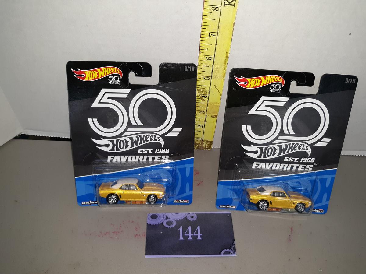 Hot Wheels 50 Est 1968 Favorites, Qty:2, Unopened