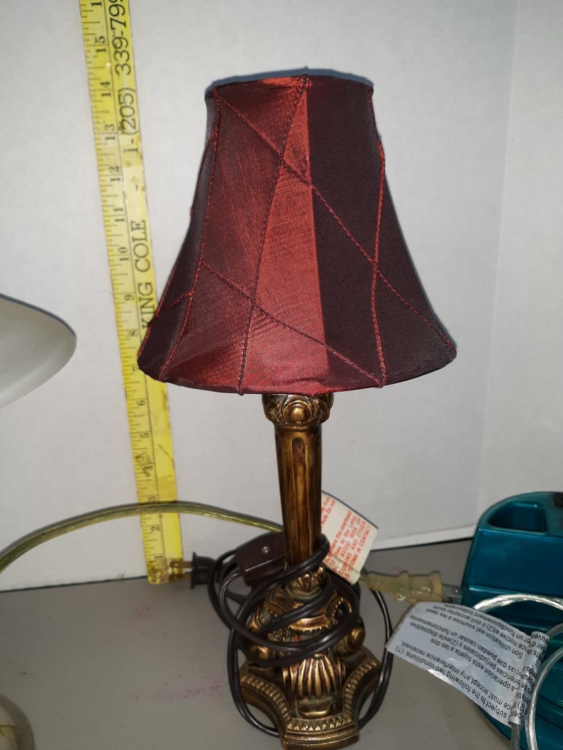 Small Decorative Lamp Lot, Qty: 3