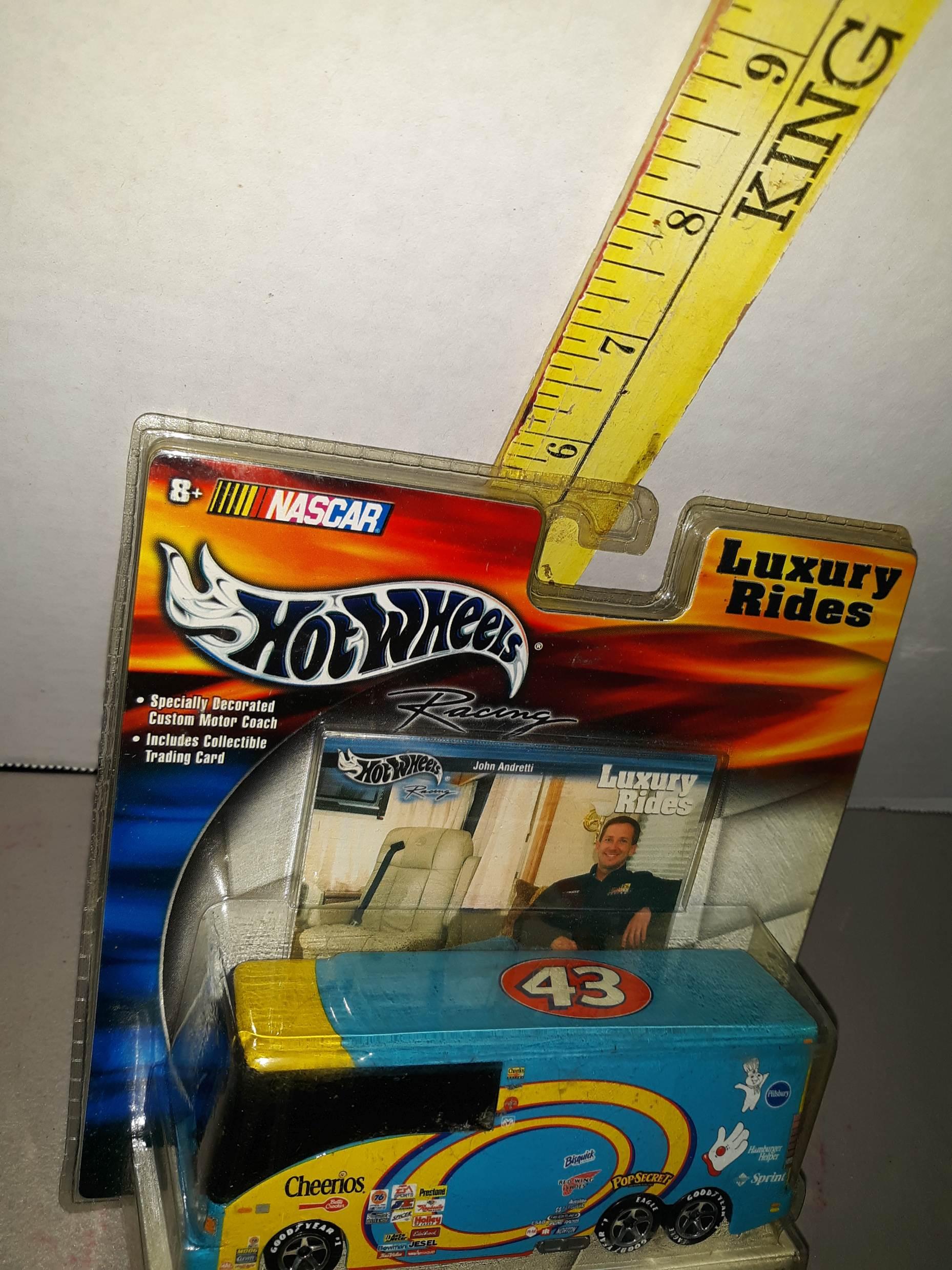 Hot Wheels Luxury Rides John Andretti, unopened