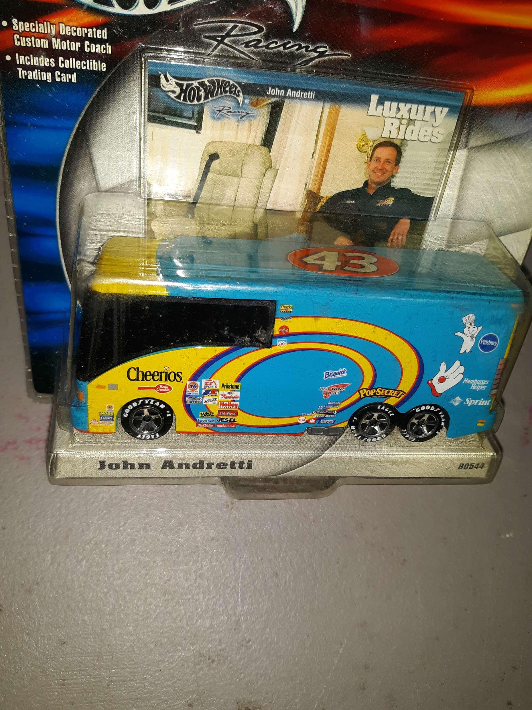 Hot Wheels Luxury Rides John Andretti, unopened