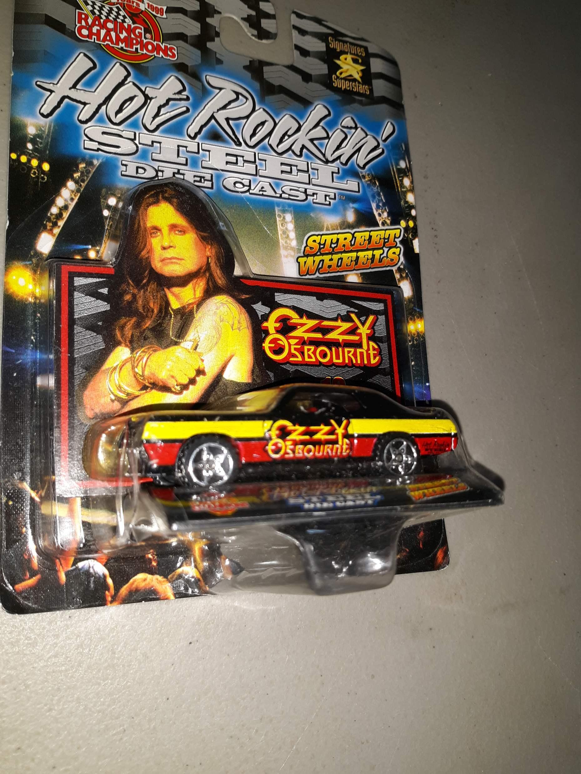 Racing Champions Hot Rockin Satewel Die Cast Ozzy Osborne, Unopened