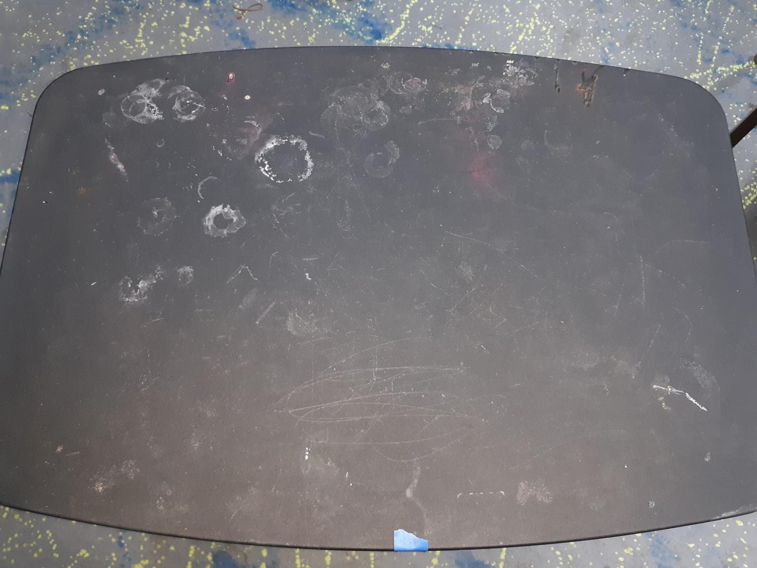 Small Black Fold Up Table
