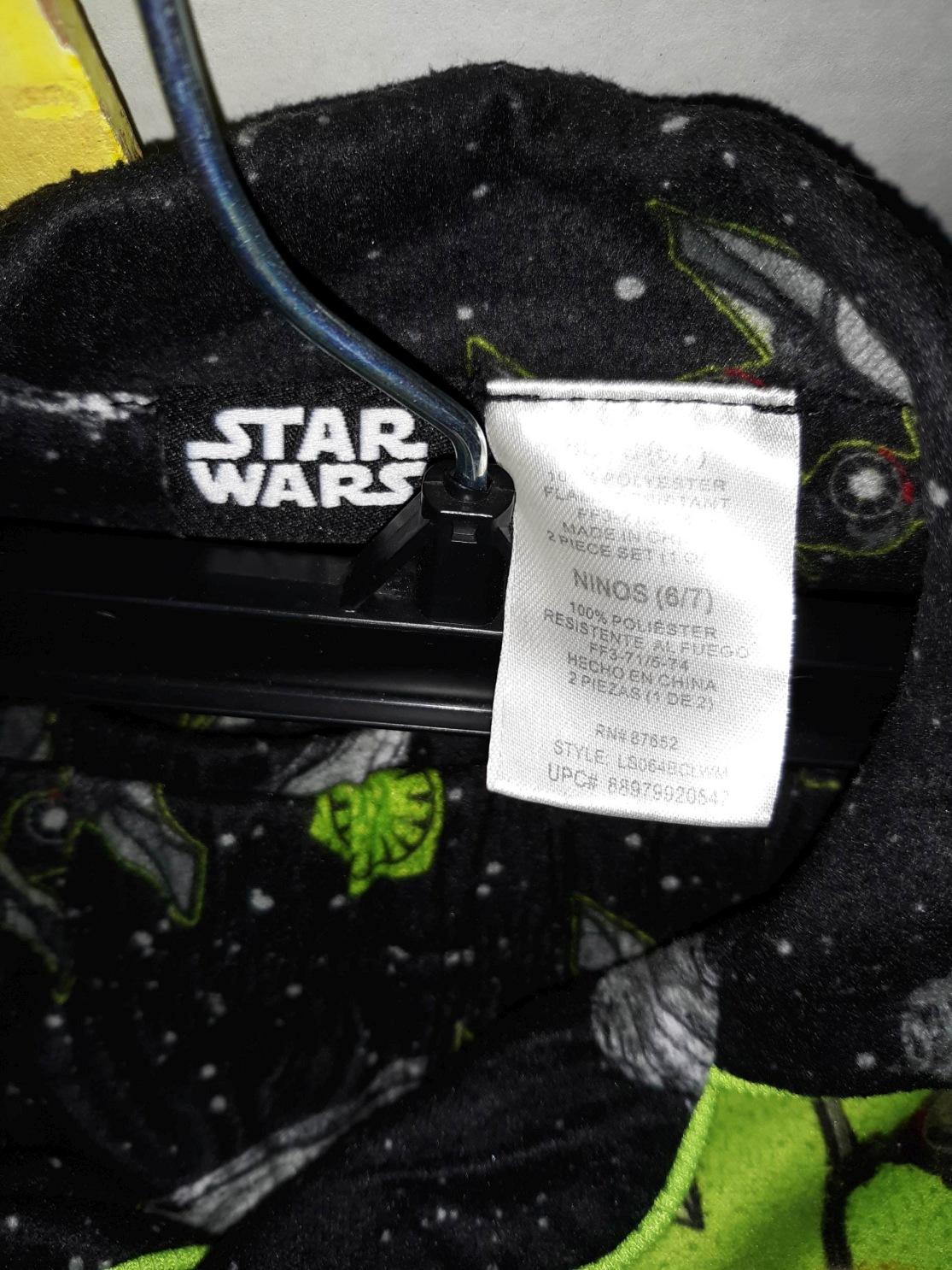 Star Wars PJ's, Size 6/7