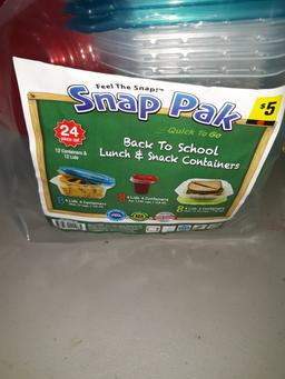 Snap Paks NEW, Lunch container