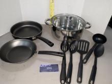 Frying Pans, Boiler, cooking utensils