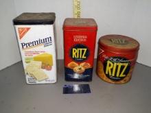 Tin Lot, Nabisco, Ritz, Ritz 50th Anniversary