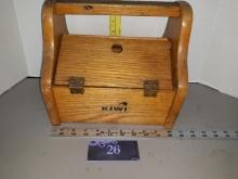 Vintage KIWI Shoe Shine Box