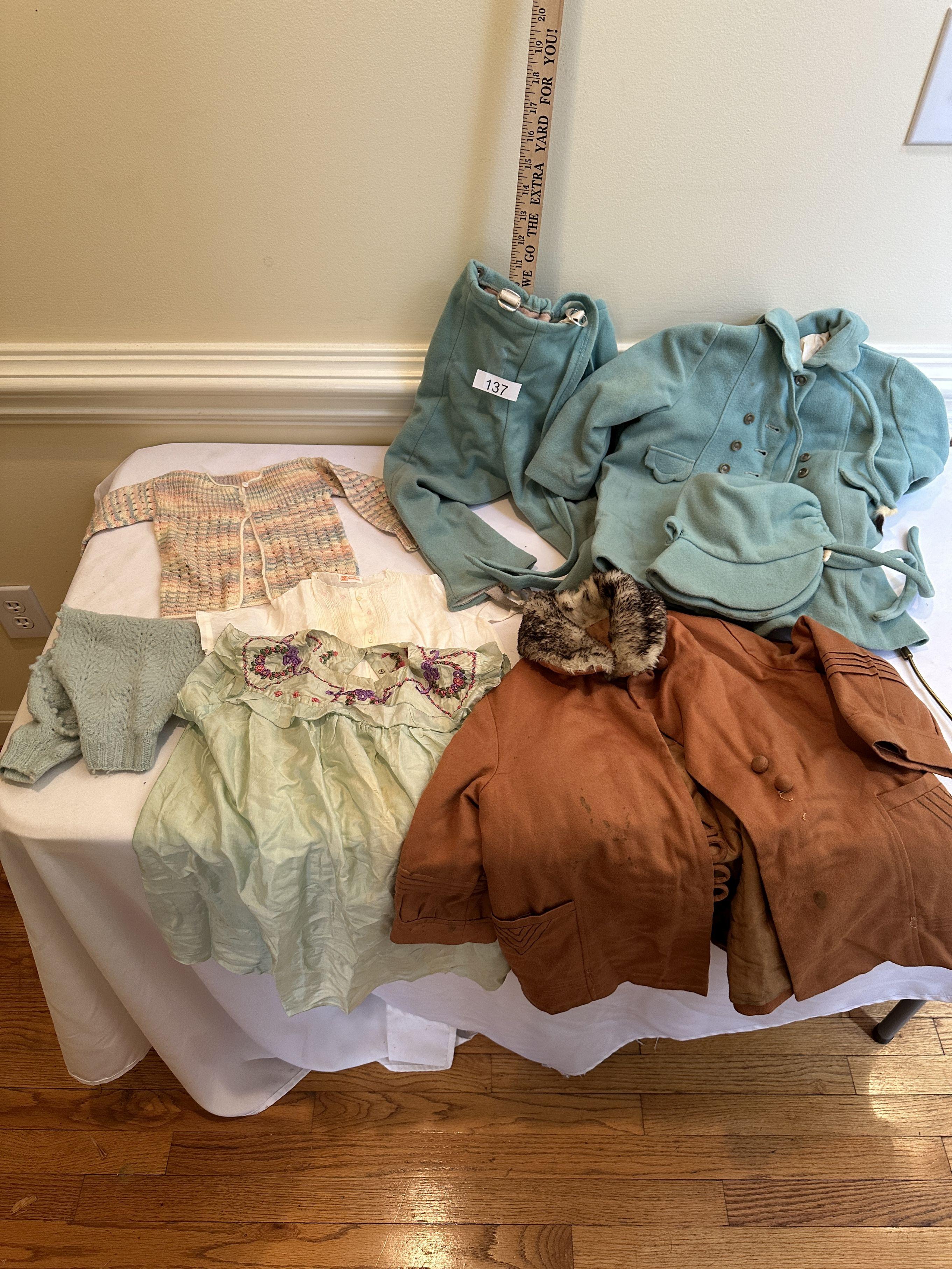 Box Lot/Vintage Toddler/Kids Clothes (Some Seem Hand Made)