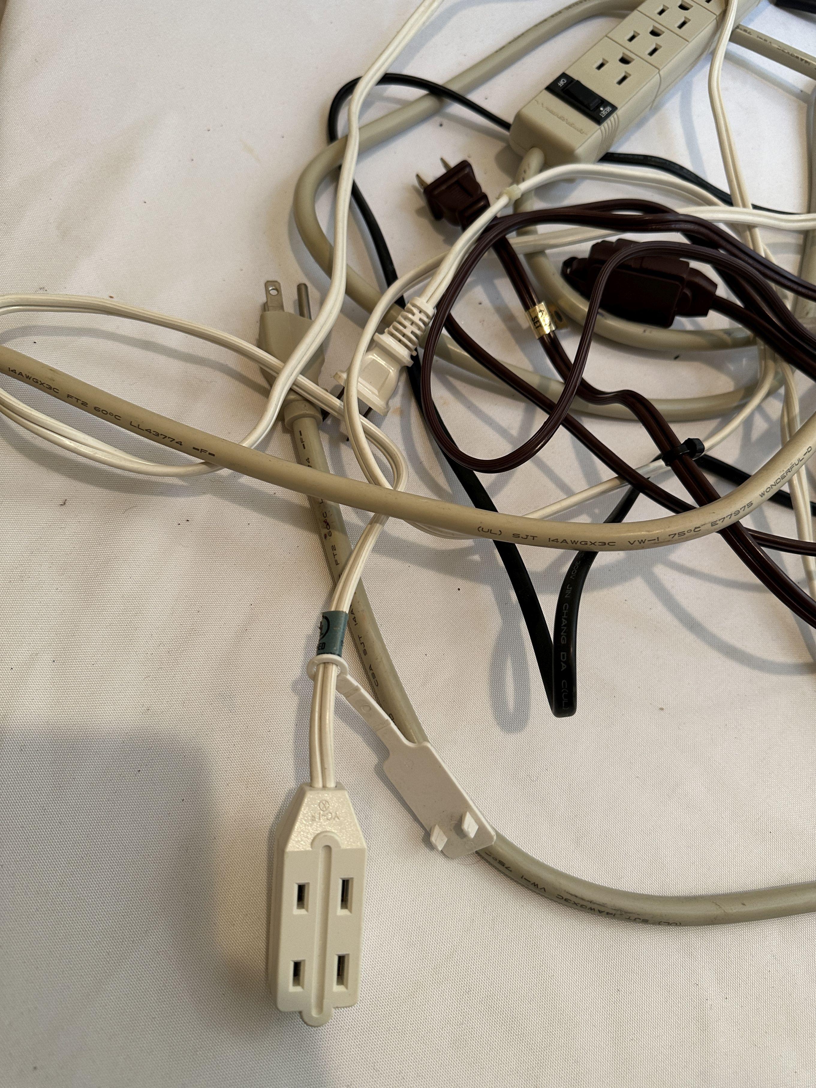 Box Lot/Surge Protectors and Extension Cords