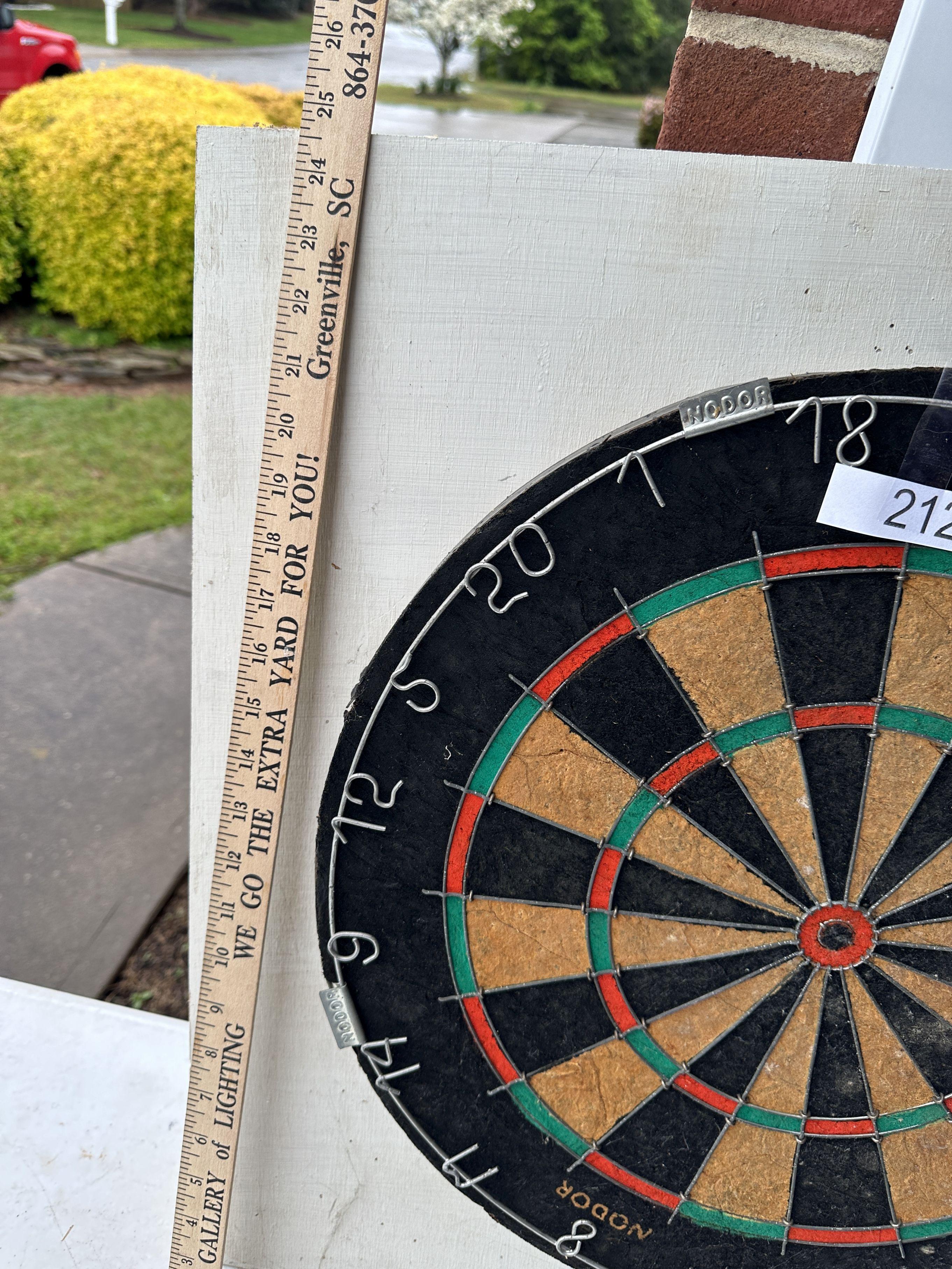 Dart Board Attached To Plywood (Local Pick Up Only)