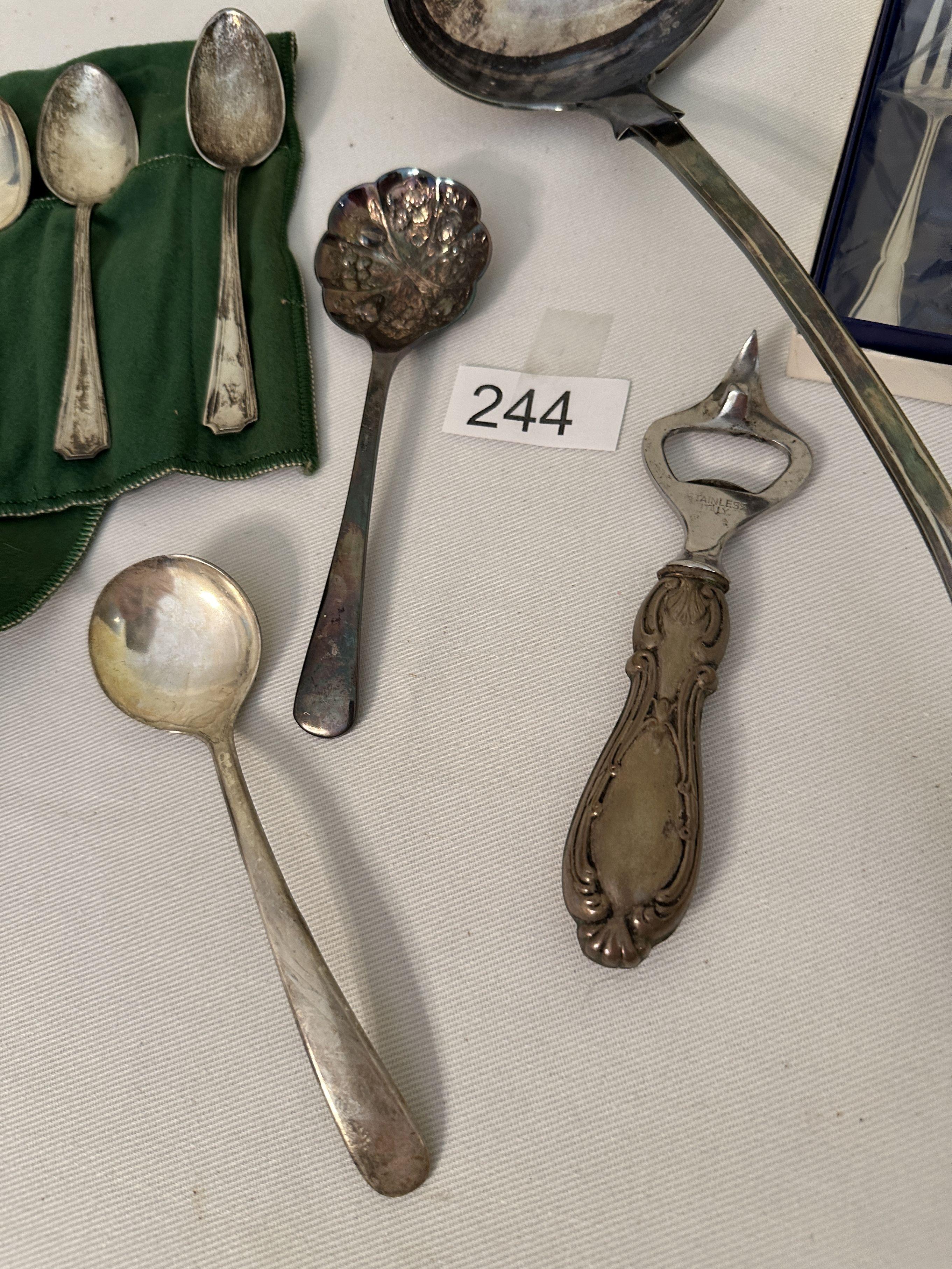Box Lot/Silver, Silver Plated Flatware, ETC (Italy, England, ETC)