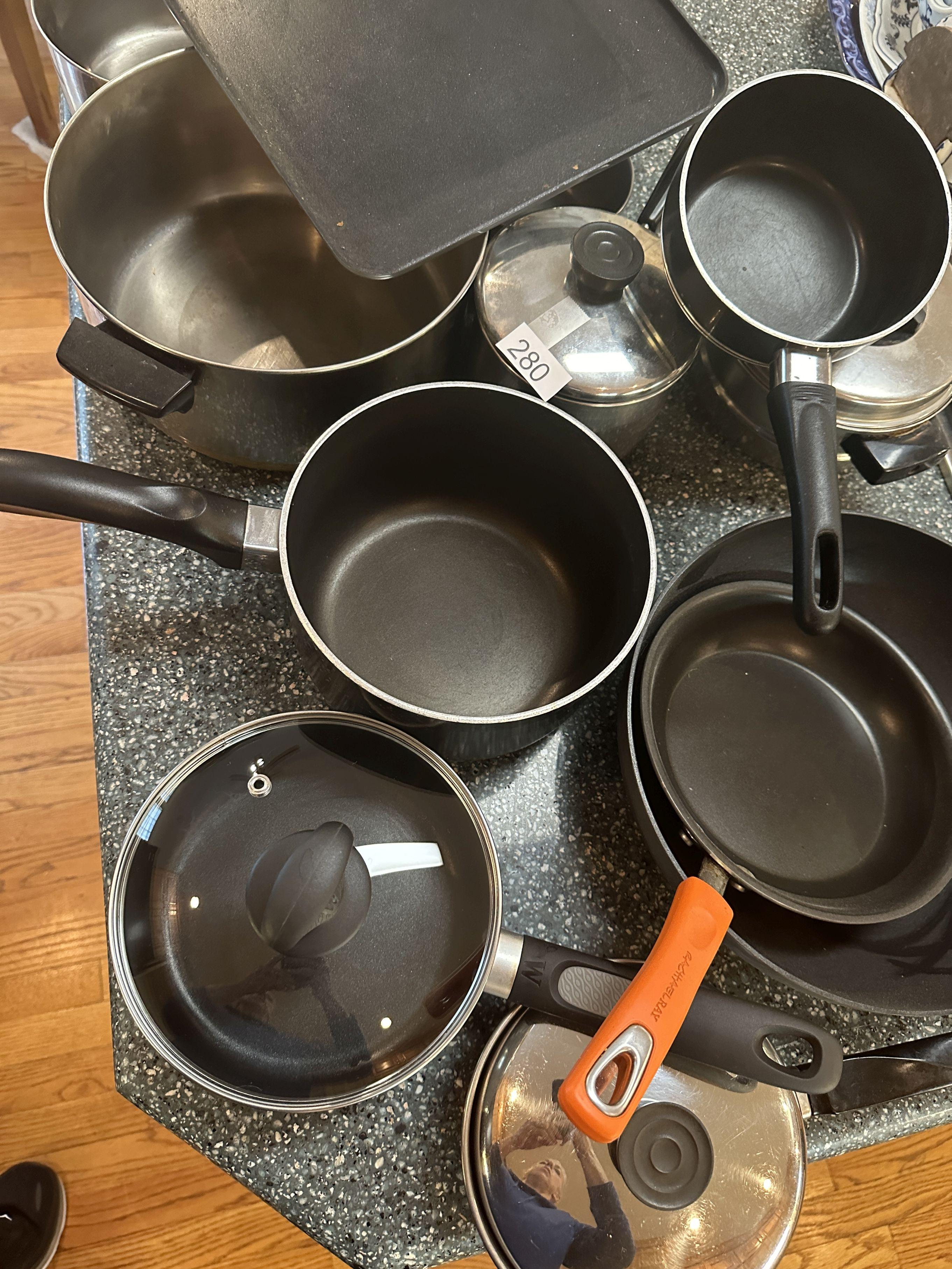 Box Lot/Pots & Pans