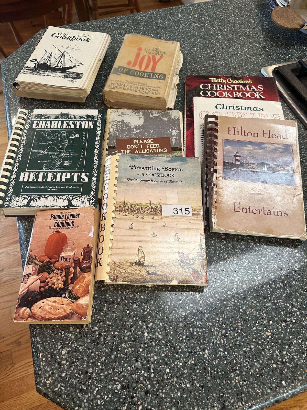 Box Lot/Vintage Recipe Books