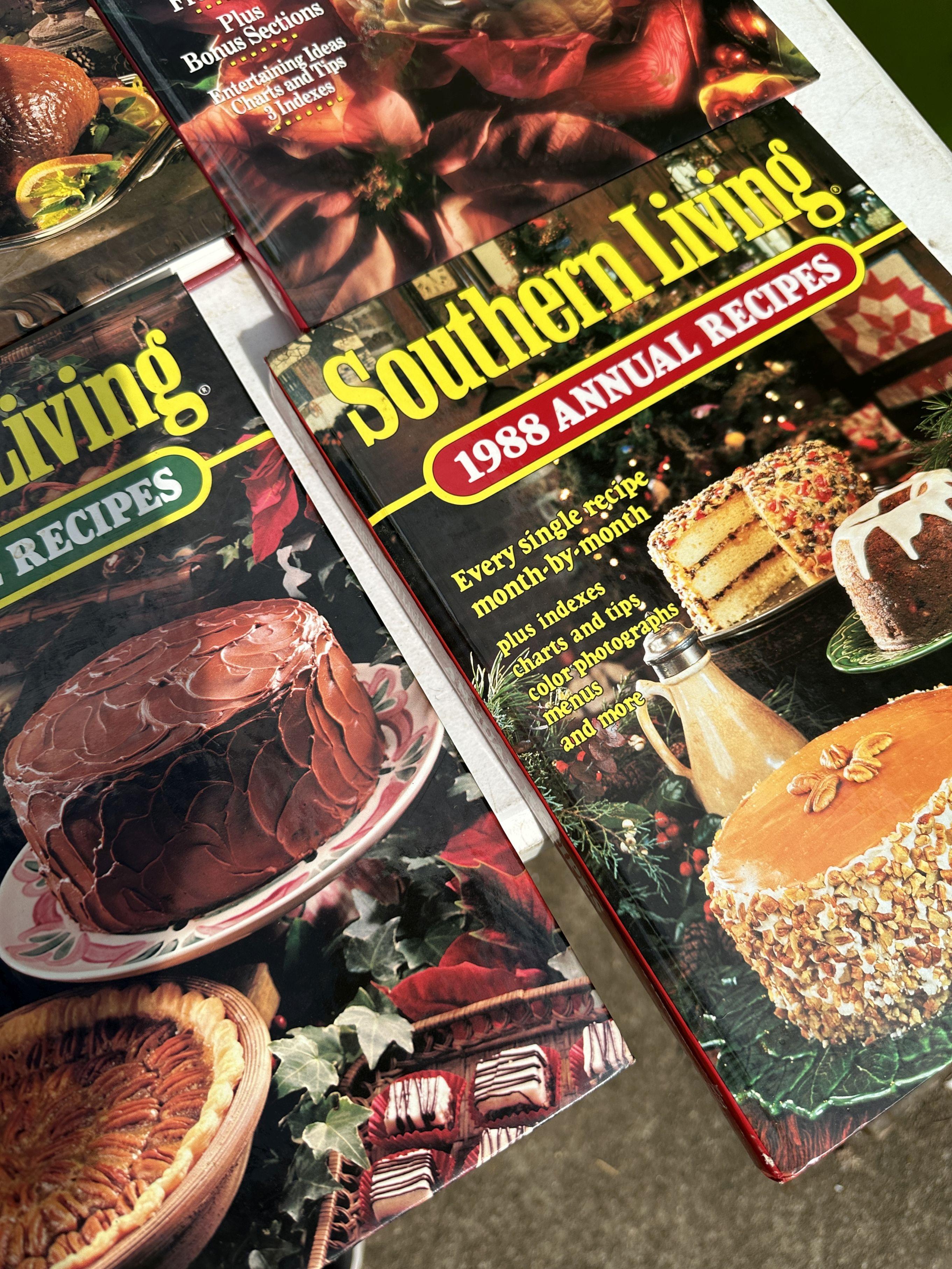 Box Lot/Vintage Southern Living Cookbooks