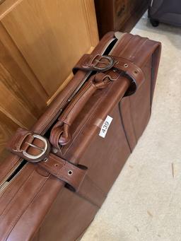 Large Brown Carry Luggage Piece