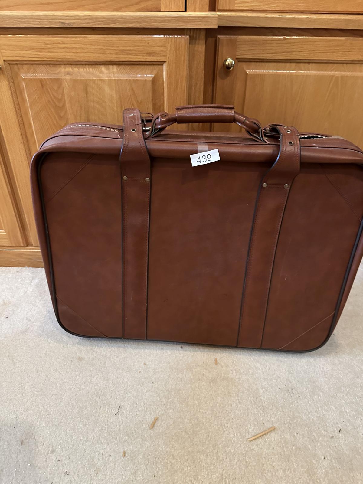 Large Brown Carry Luggage Piece