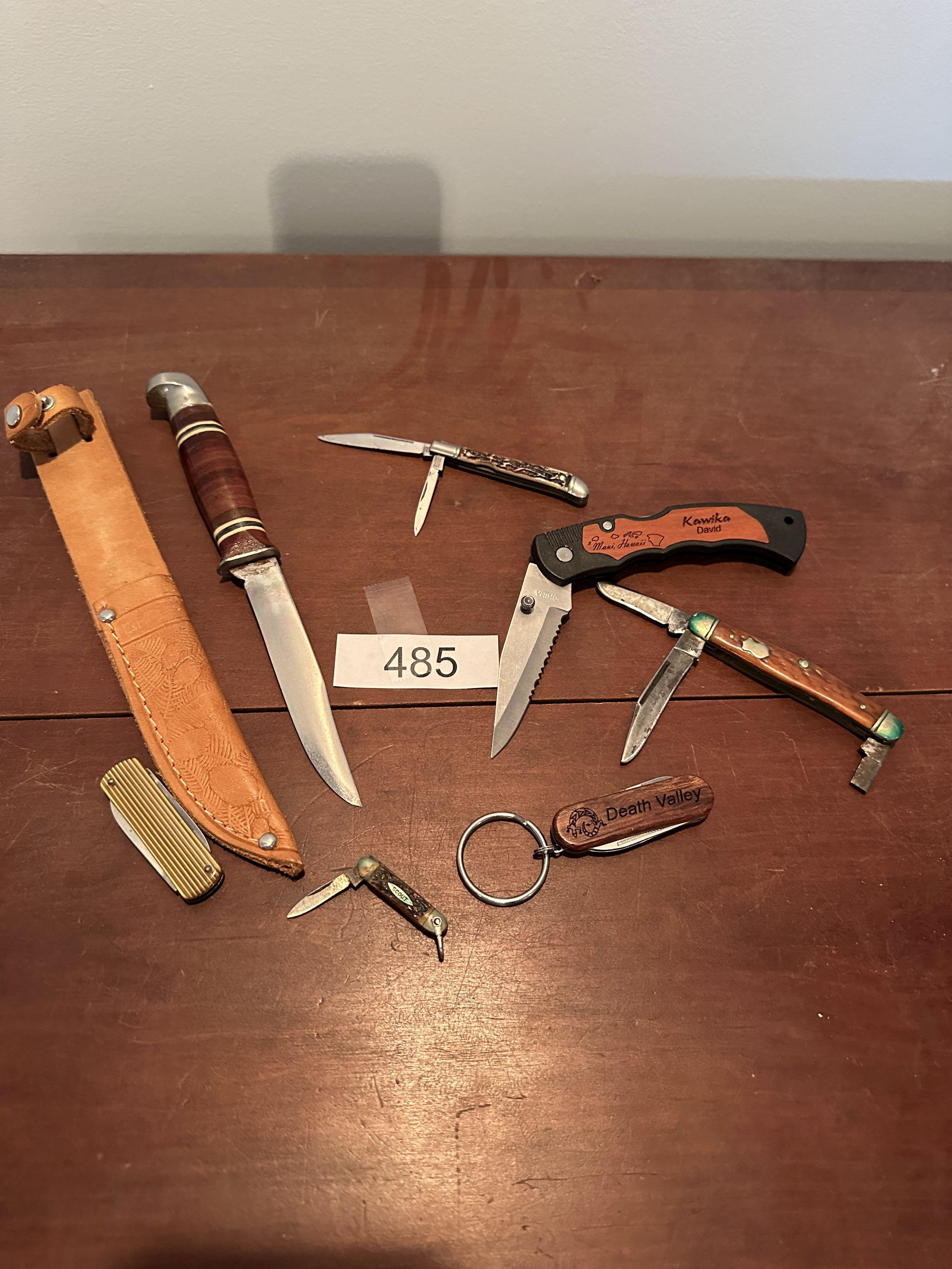 Box Lot/Knives (Colonial Prov, Tiny Scout, ETC)