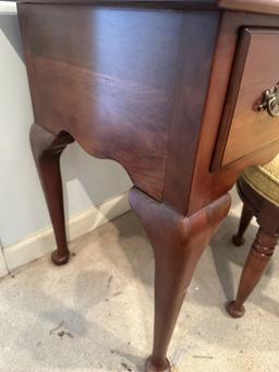 Vintage Nice Harden Solid Cherry Desk with Stool (Local Pick Up Only)