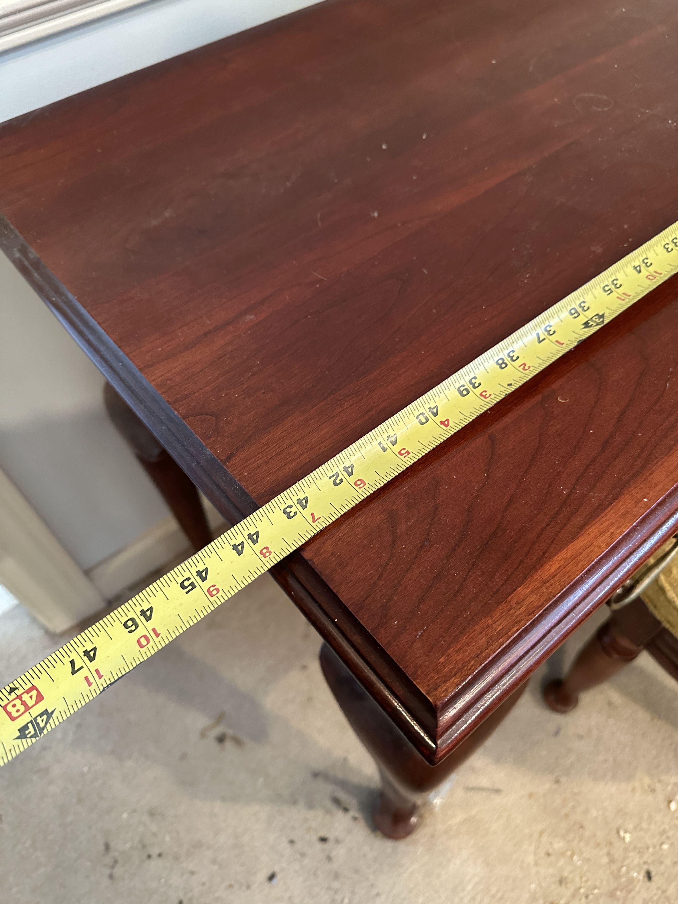 Vintage Nice Harden Solid Cherry Desk with Stool (Local Pick Up Only)