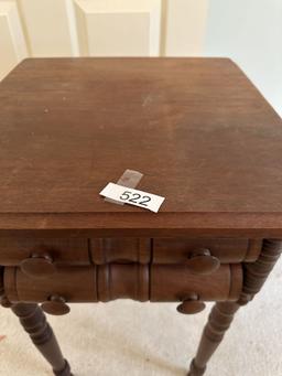 Nice Vintage Cherry Wood 2 Drawer Night Stand (Local Pick Up Only)