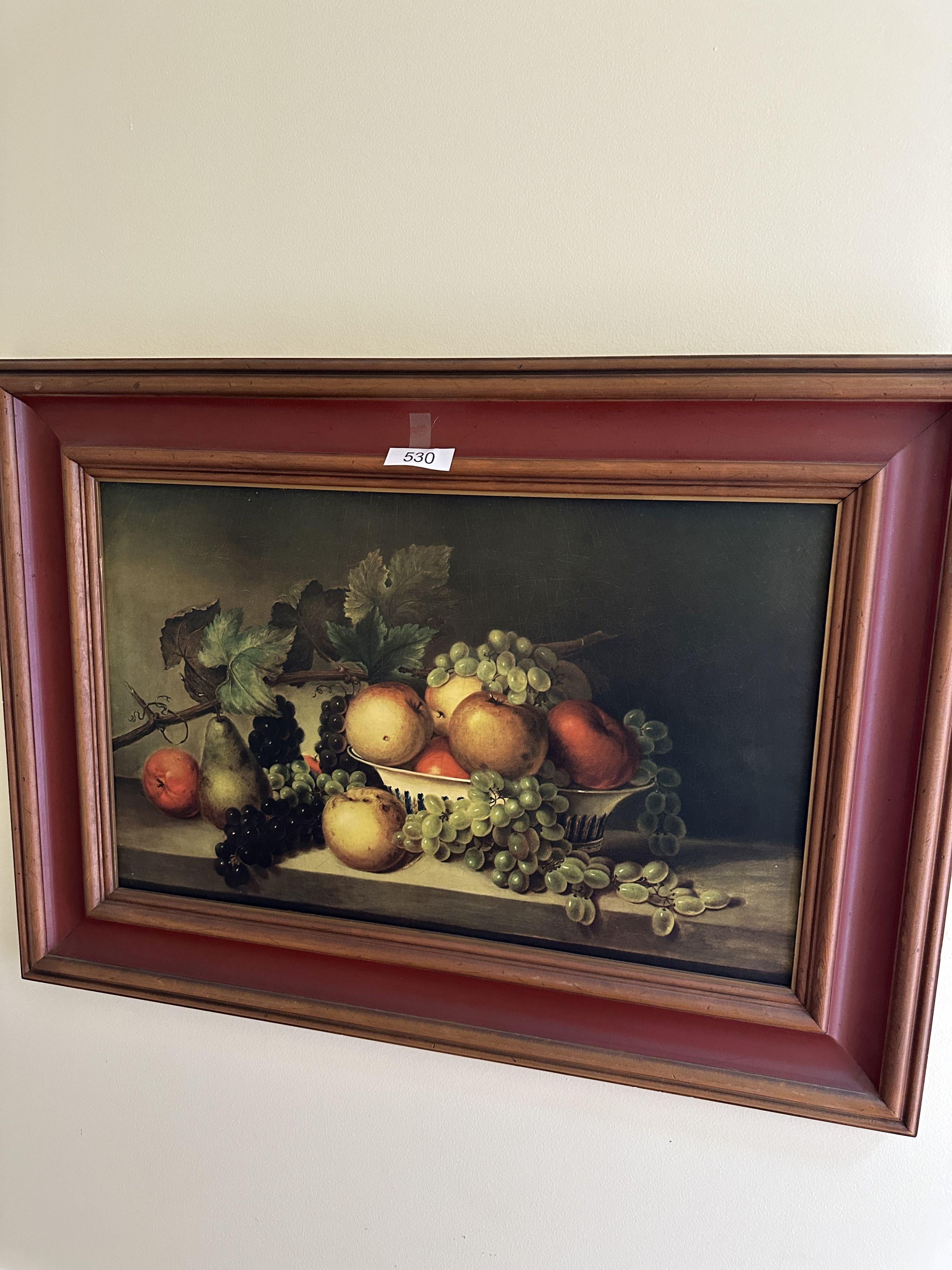 Vintage Framed Art Piece (Local Pick Up Only)