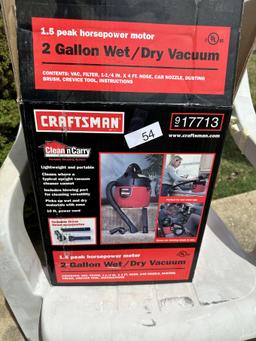 Craftsman 2 Gallon Wet/Dry Vacuum