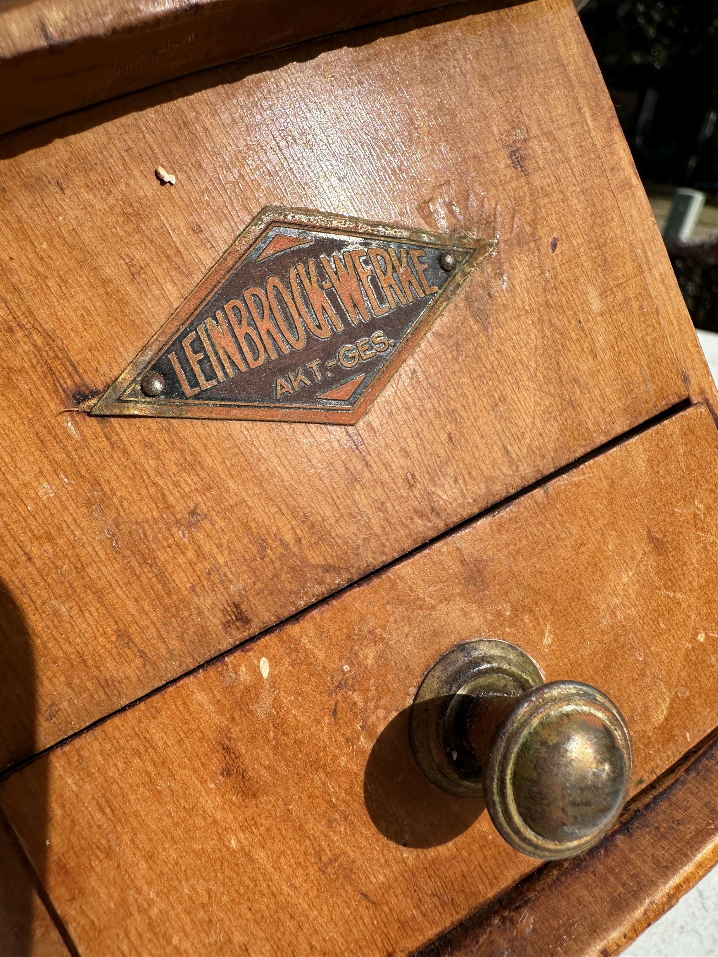 Antique Leinbrock Werke Coffee Grinder