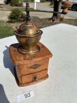 Antique Leinbrock Werke Coffee Grinder