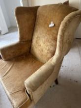 Vintage Wing Back Chair (Local Pick Up Only)