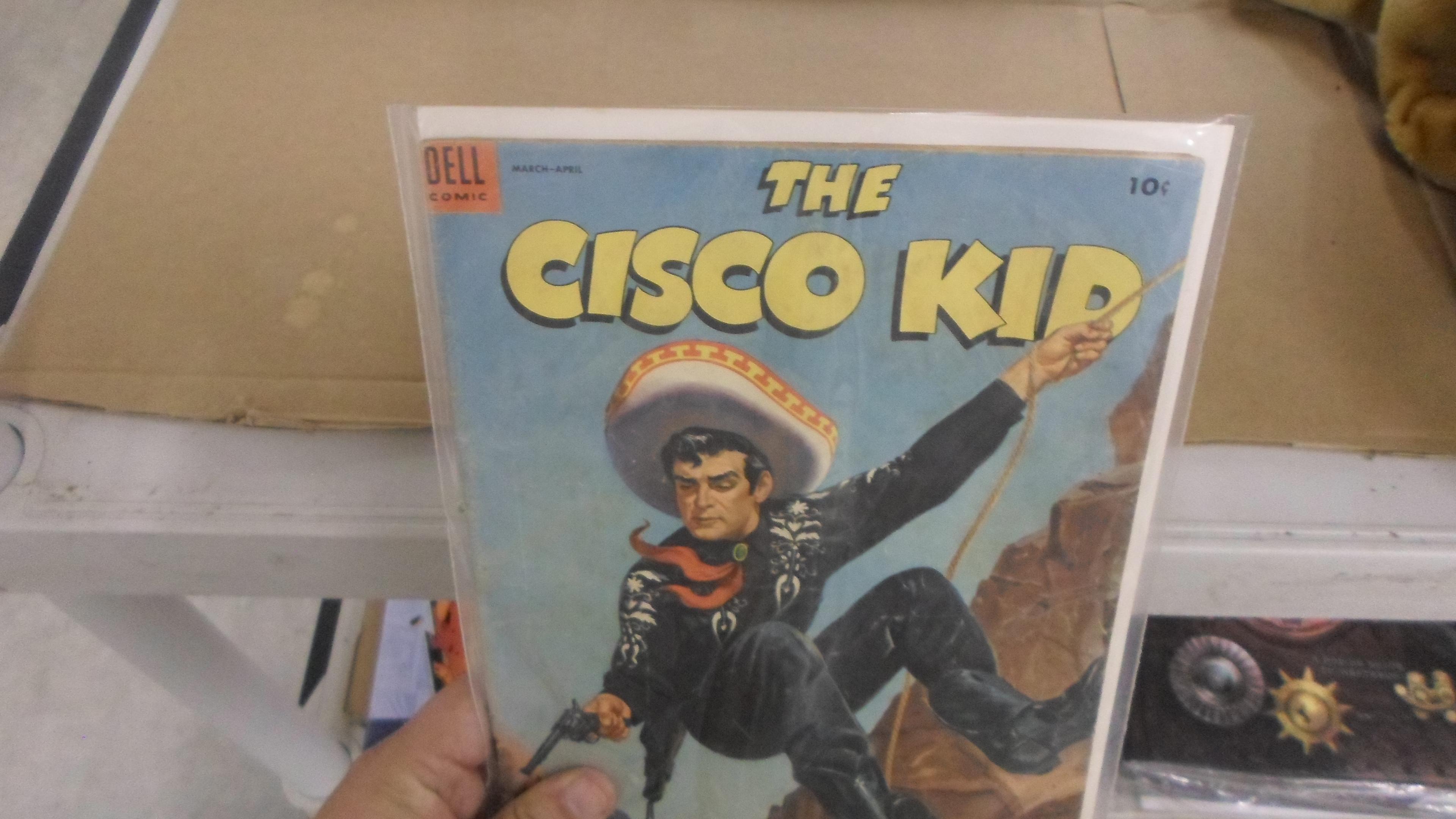 dell comic, the cisco kid march-april issue 10 cent cover