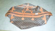 louis vuitton, duffle bag made in paris france