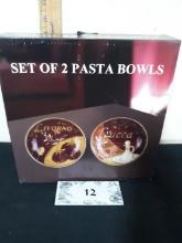Set of 2 Pasta Bowls