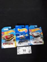 Hot Wheels, 3 cars